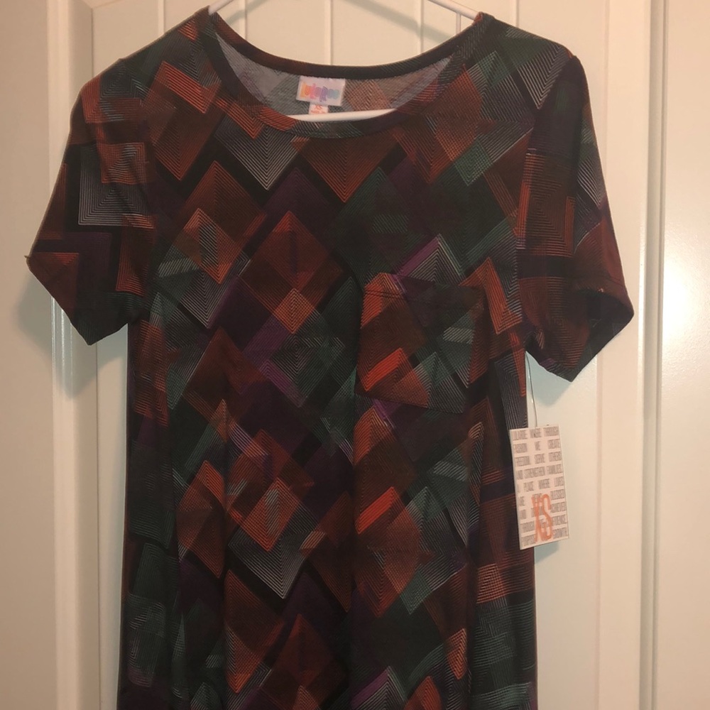 Lularoe jewel toned xs Carly dress